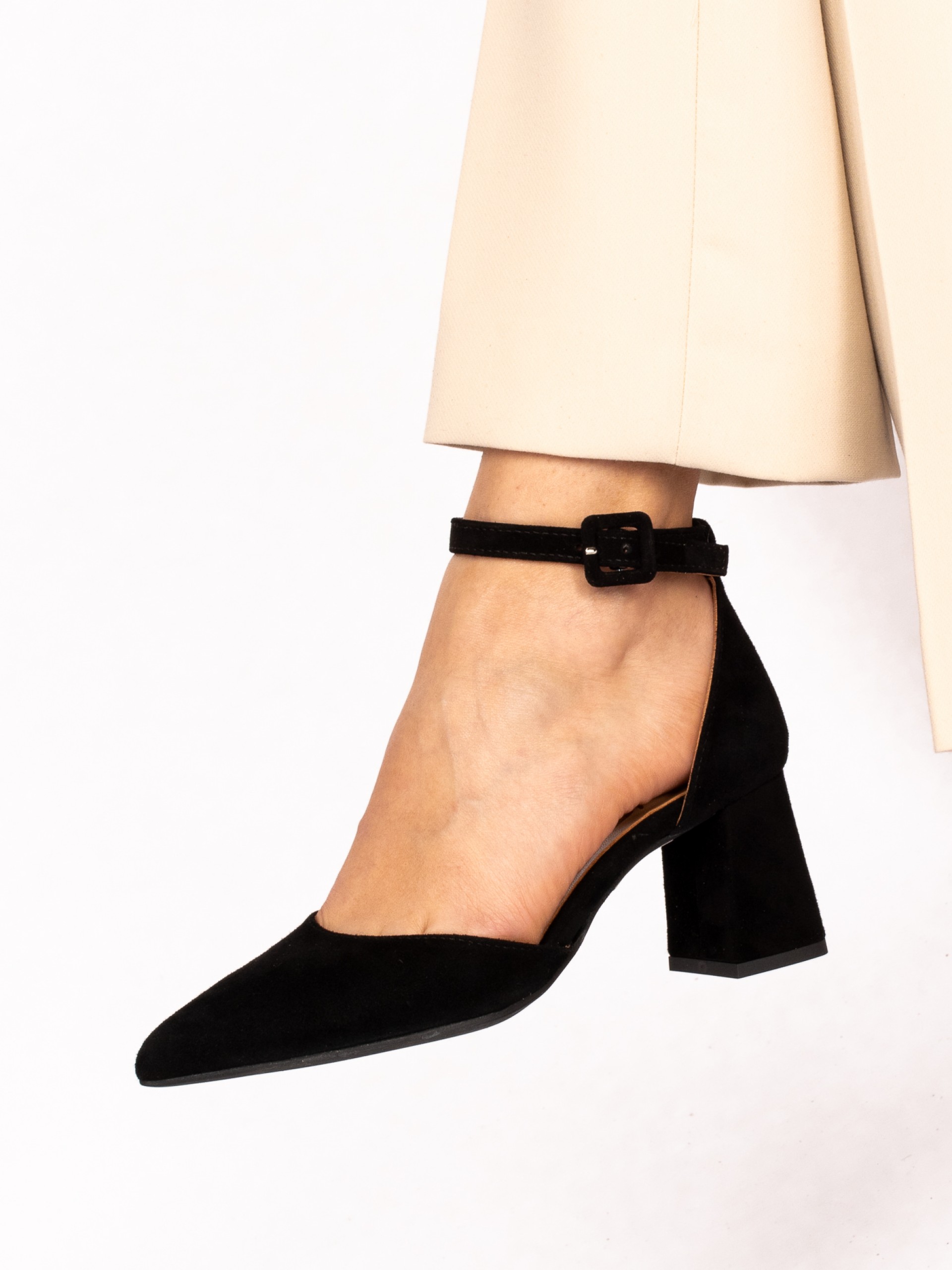 Suede High Heel Shoe