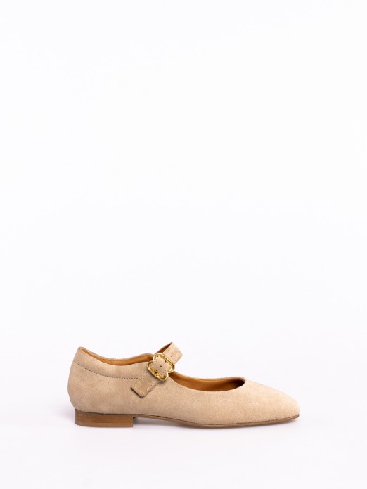 Suede Mary Jane