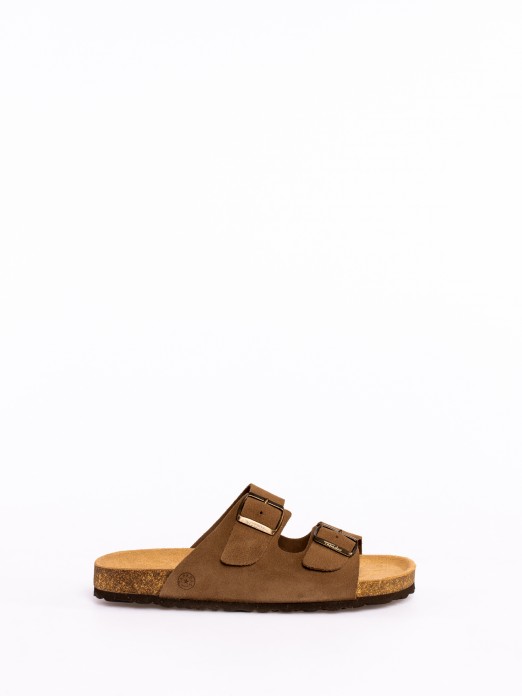 Chinelo Bio Homem com Fivelas em Camura