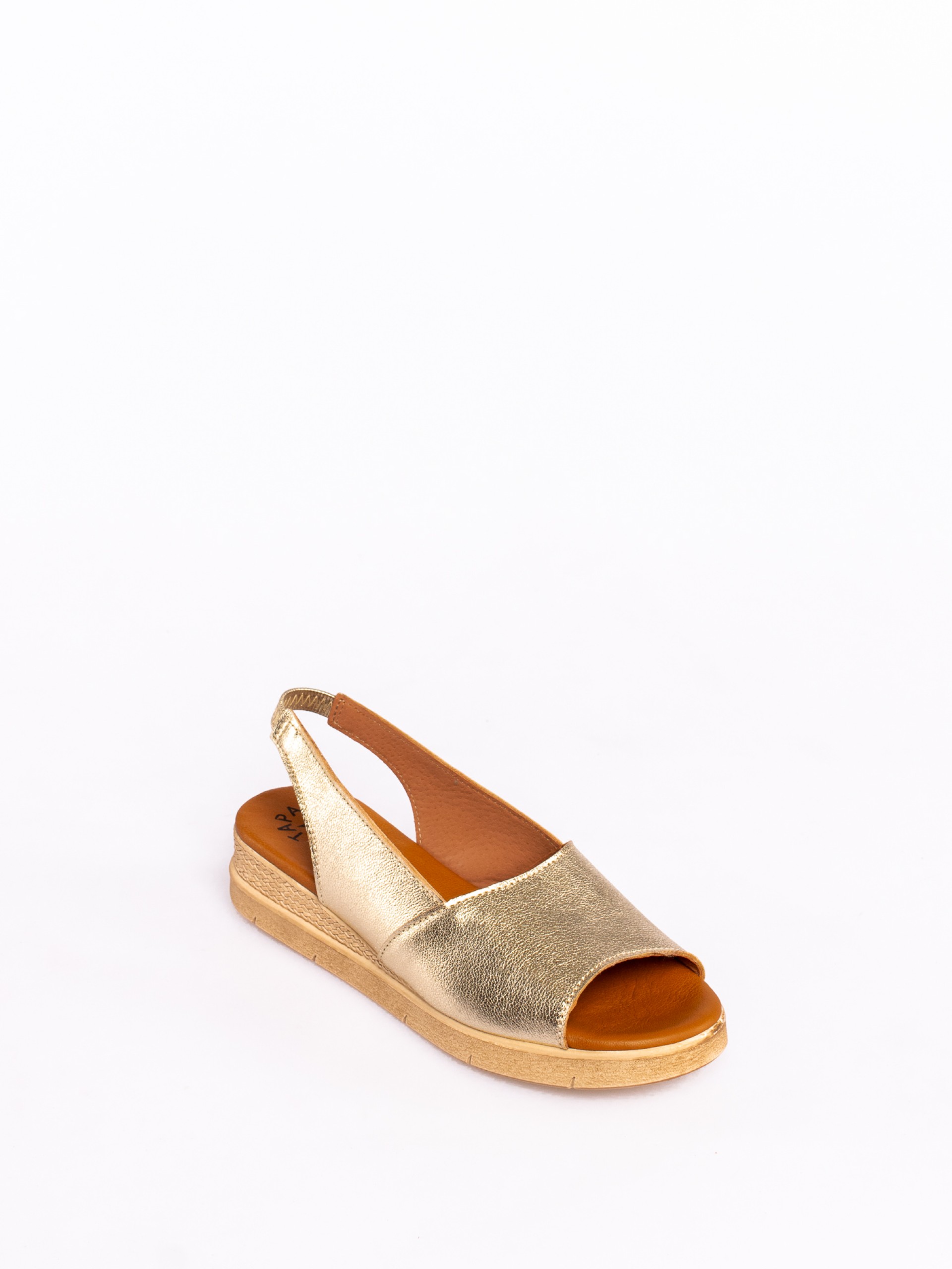 Comfort Leather Wedge Sandal