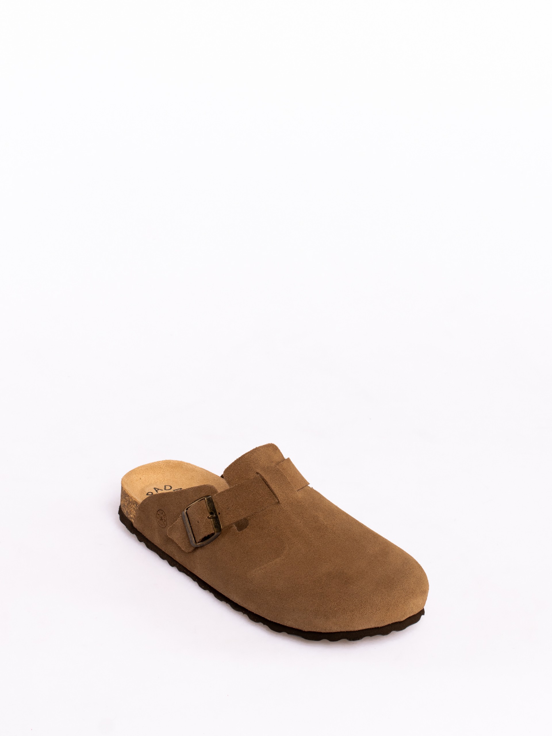 Bio Men's Clogs with Suede Buckles