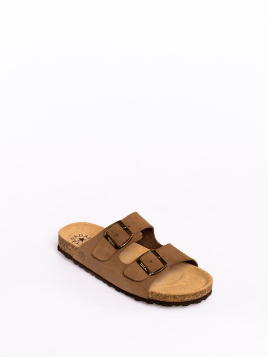 Chinelo Bio Homem com Fivelas em Camura