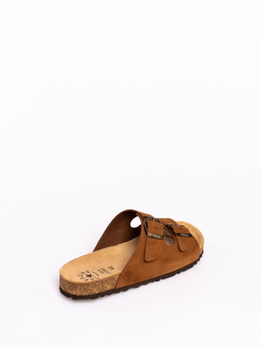 Chinelo Bio Homem com Fivelas em Camura