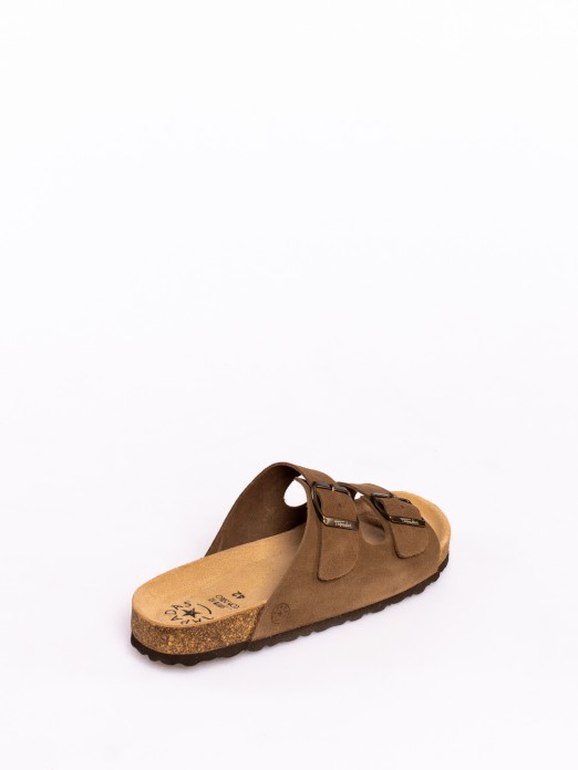Chinelo Bio Homem com Fivelas em Camura