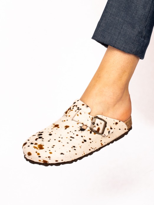 Clogs Bio Cow Hair