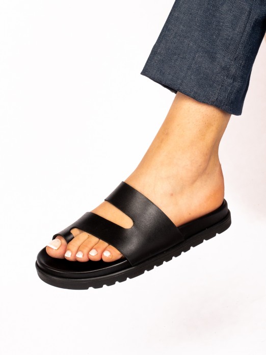 Chinelo Bio em Pele