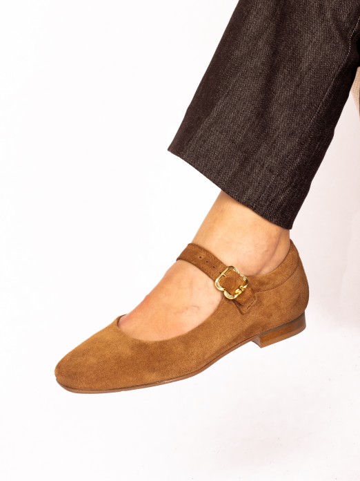 Suede Mary Jane