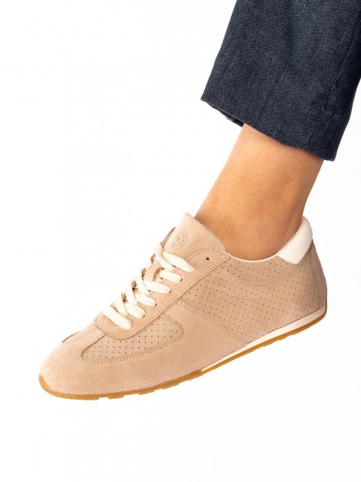 Suede Sports Shoe