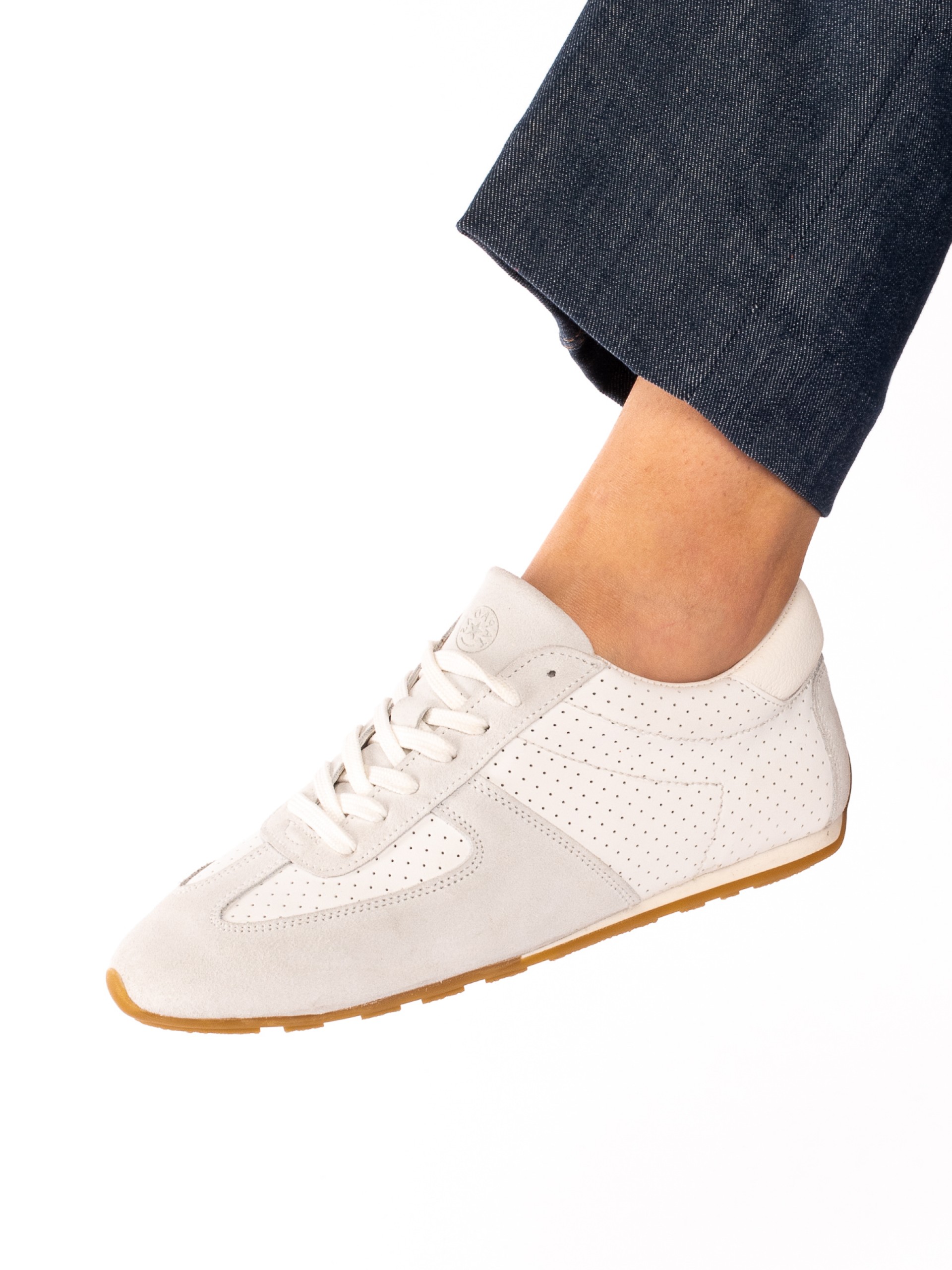 Leather and Suede Sports Shoes