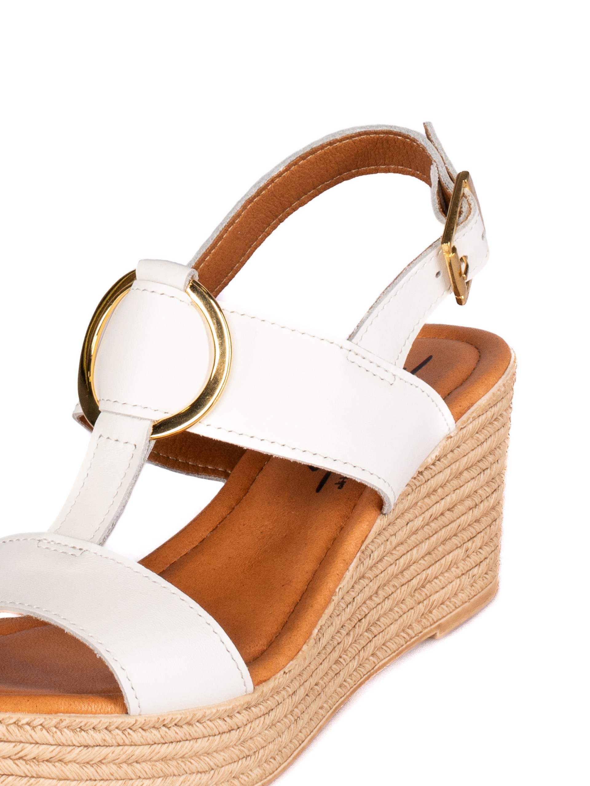 Sandália de Cunha Alta em Pele