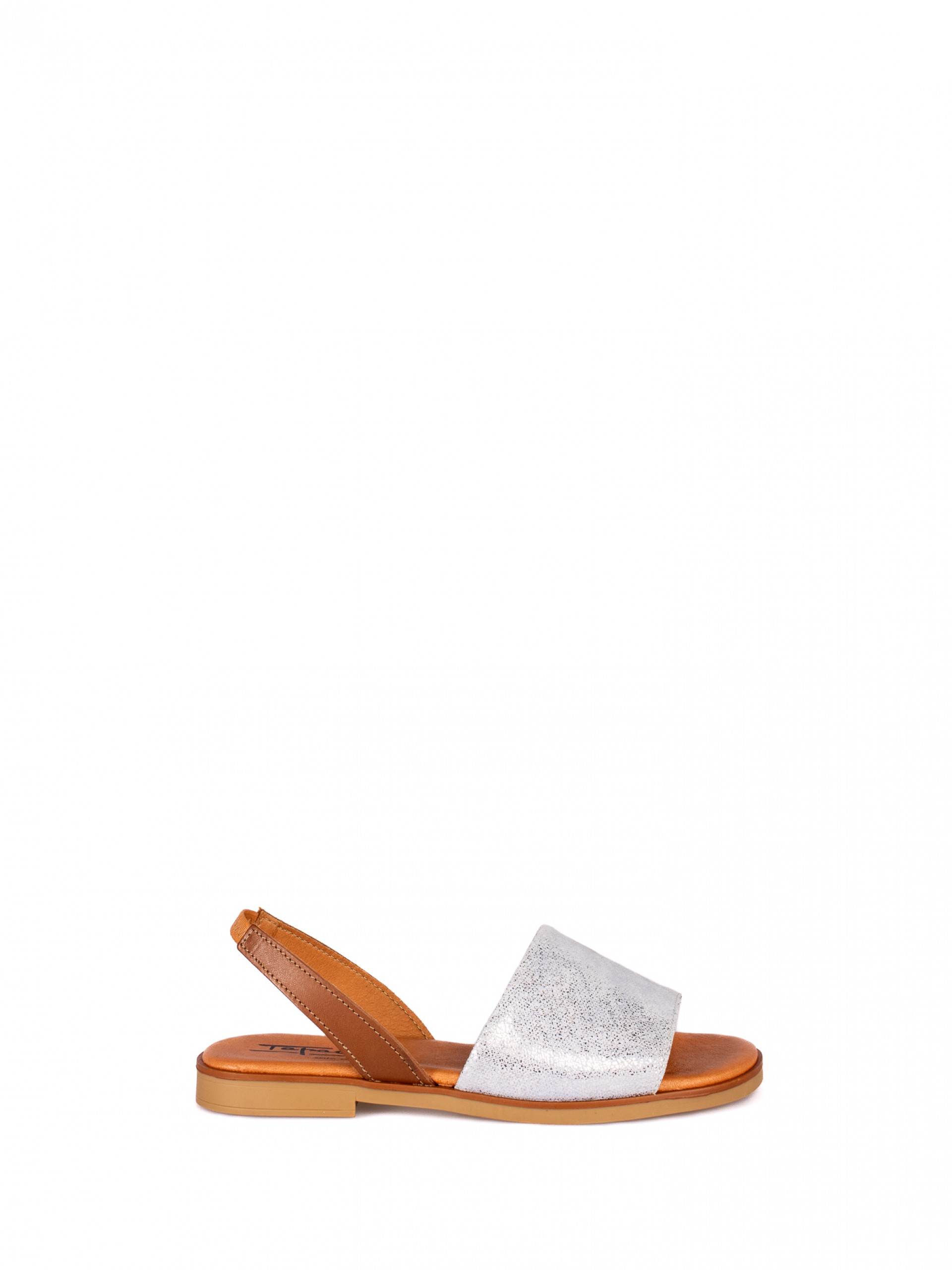 Flat Leather Sandal