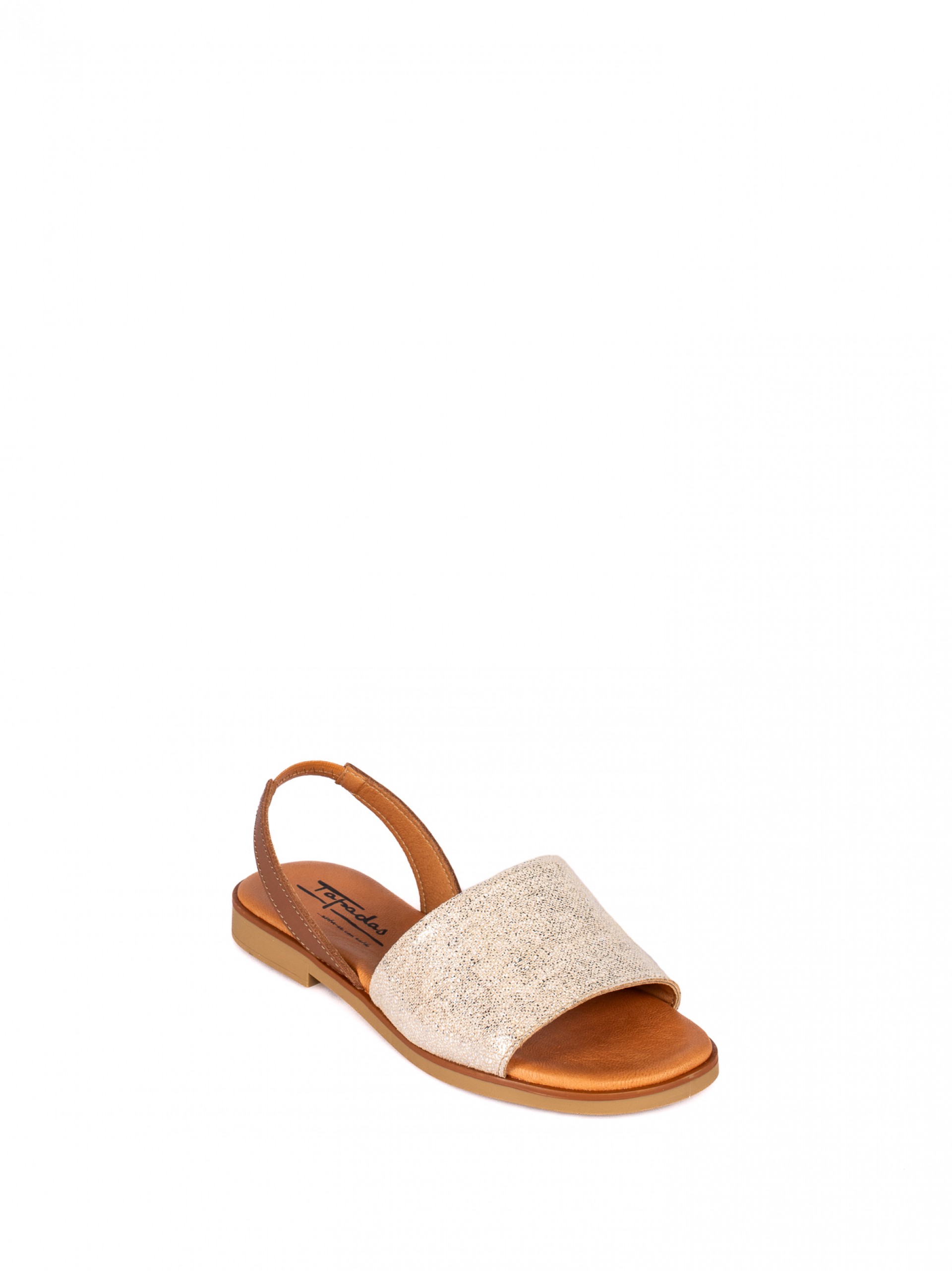 Flat Leather Sandal