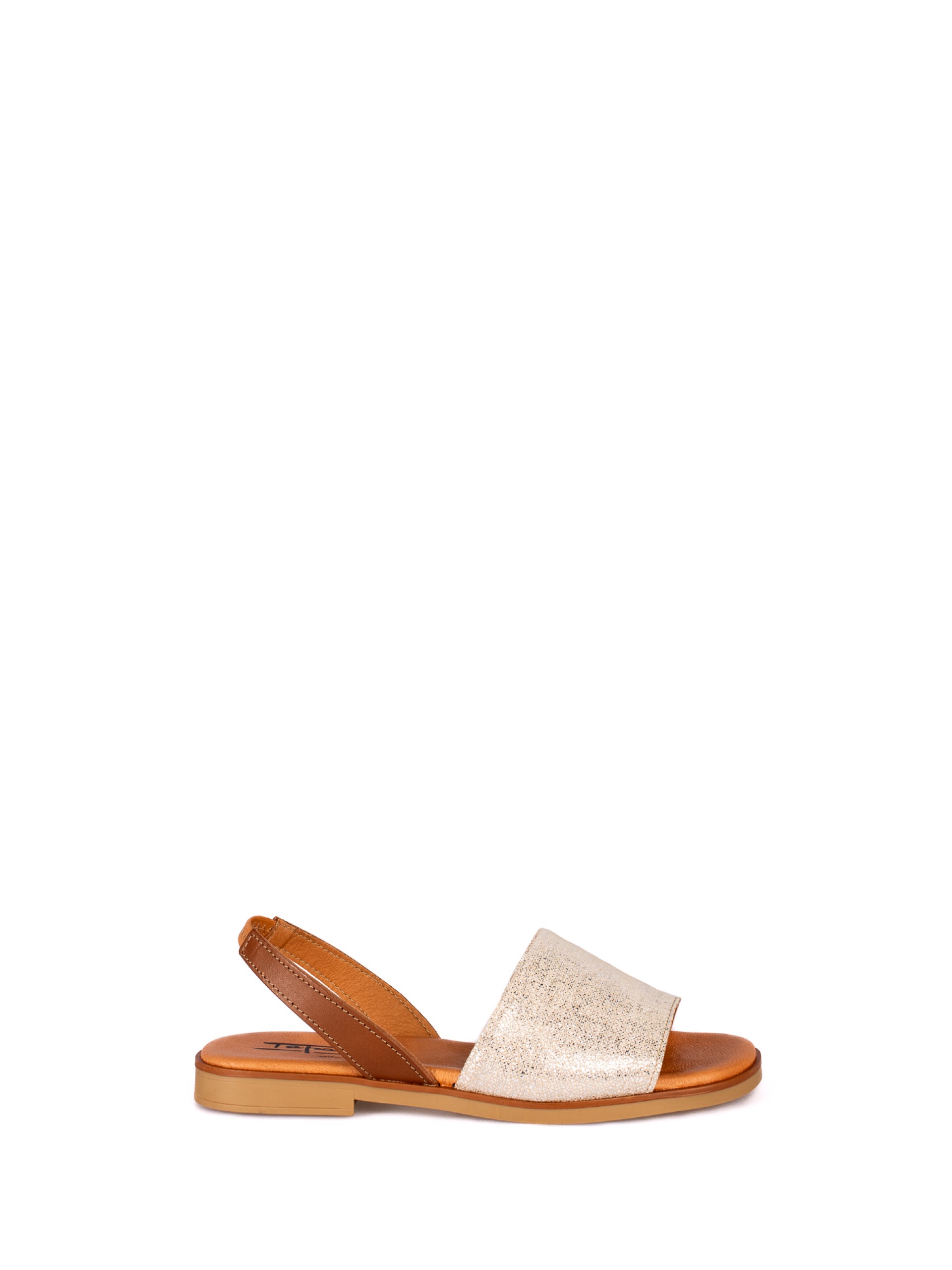 Flat Leather Sandal