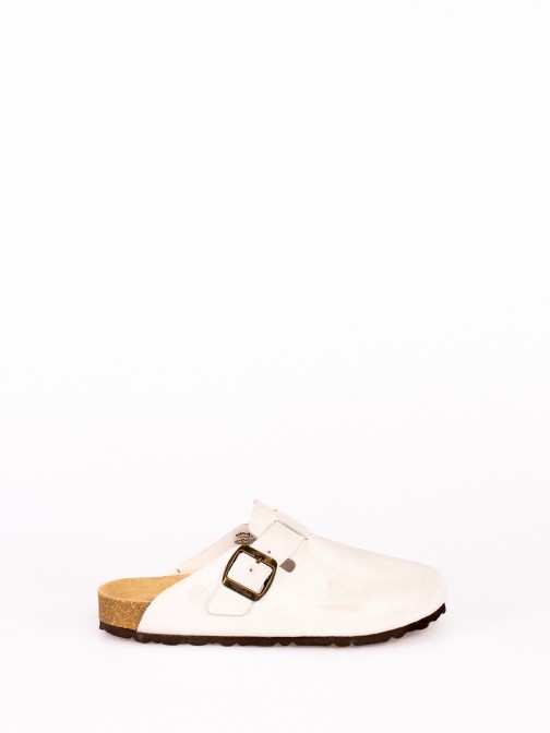 Suede Clogs