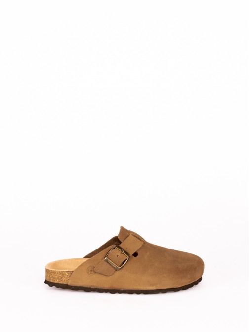 Suede Clogs