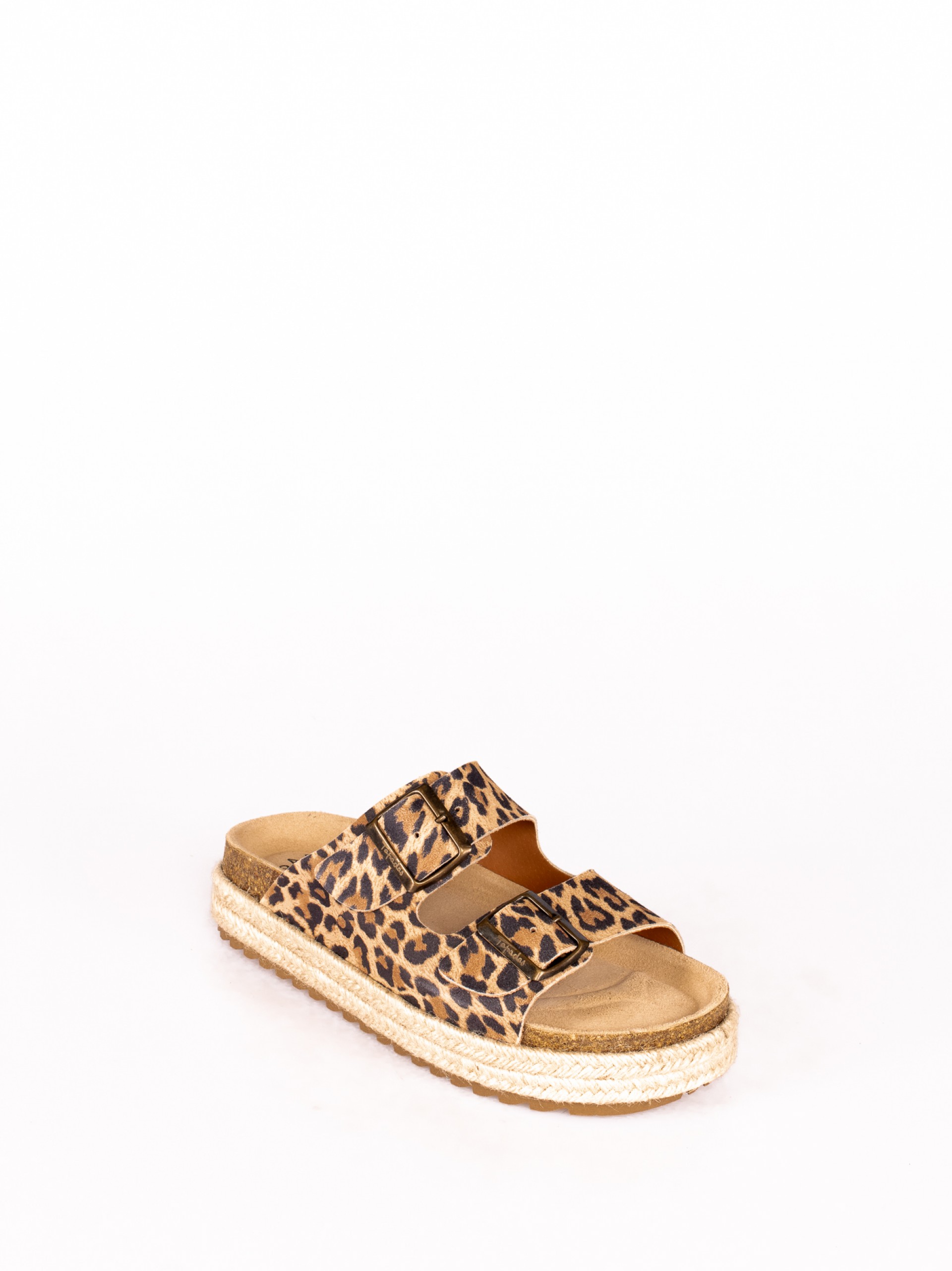 Chinela Bio Plataforma em Animal Print