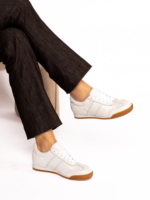 Leather Sports Shoe