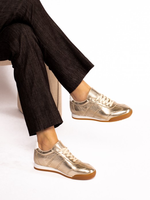 Leather Sports Shoe