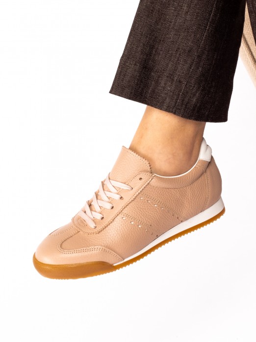 Leather Sports Shoe