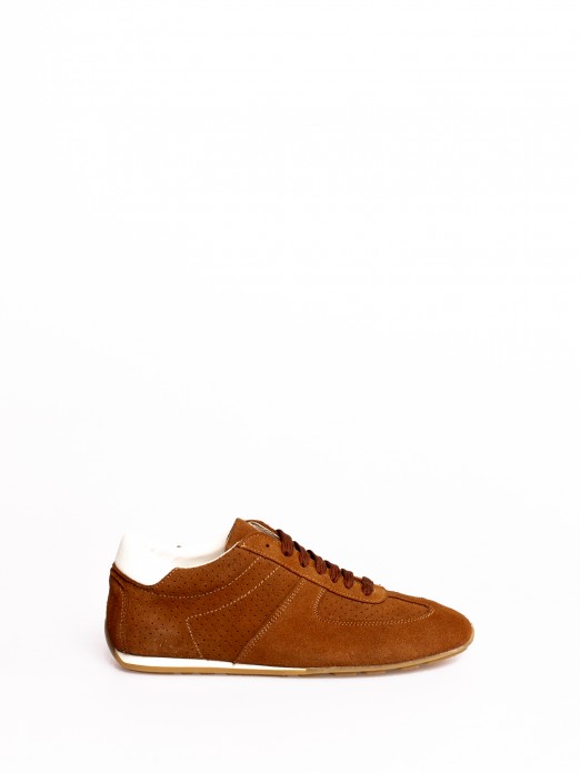 Suede Sports Shoe