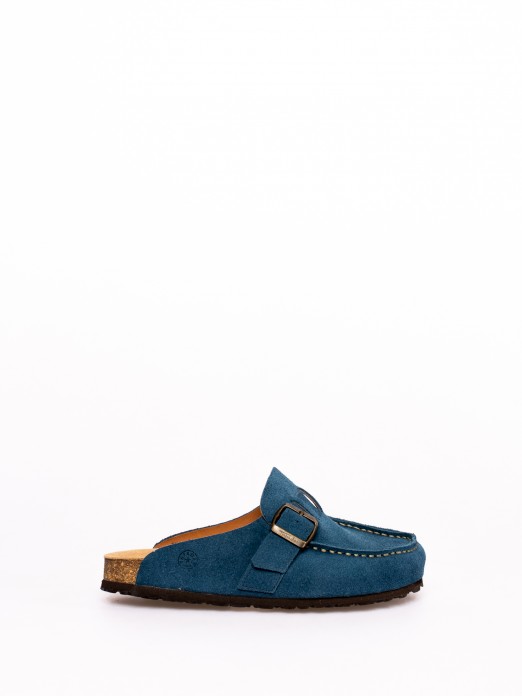 Clogs em Camura com Fivela