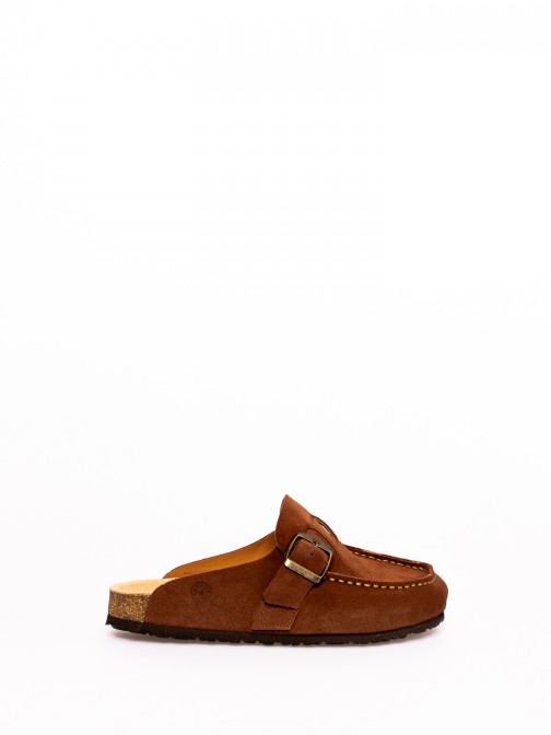 Clogs em Camura com Fivela