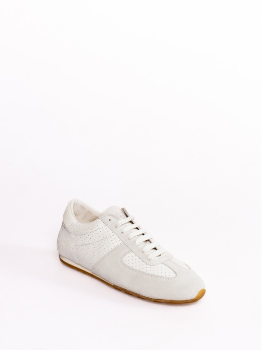 Leather and Suede Sports Shoes
