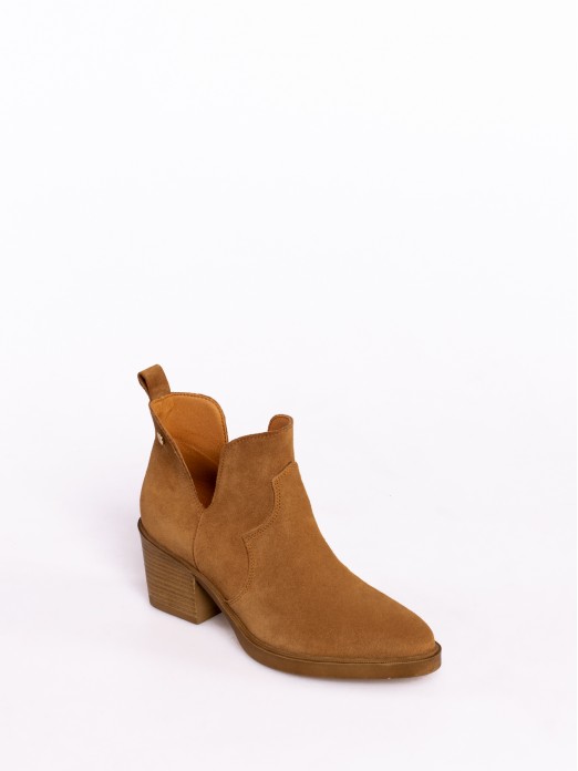 Texan Suede Ankle Boot