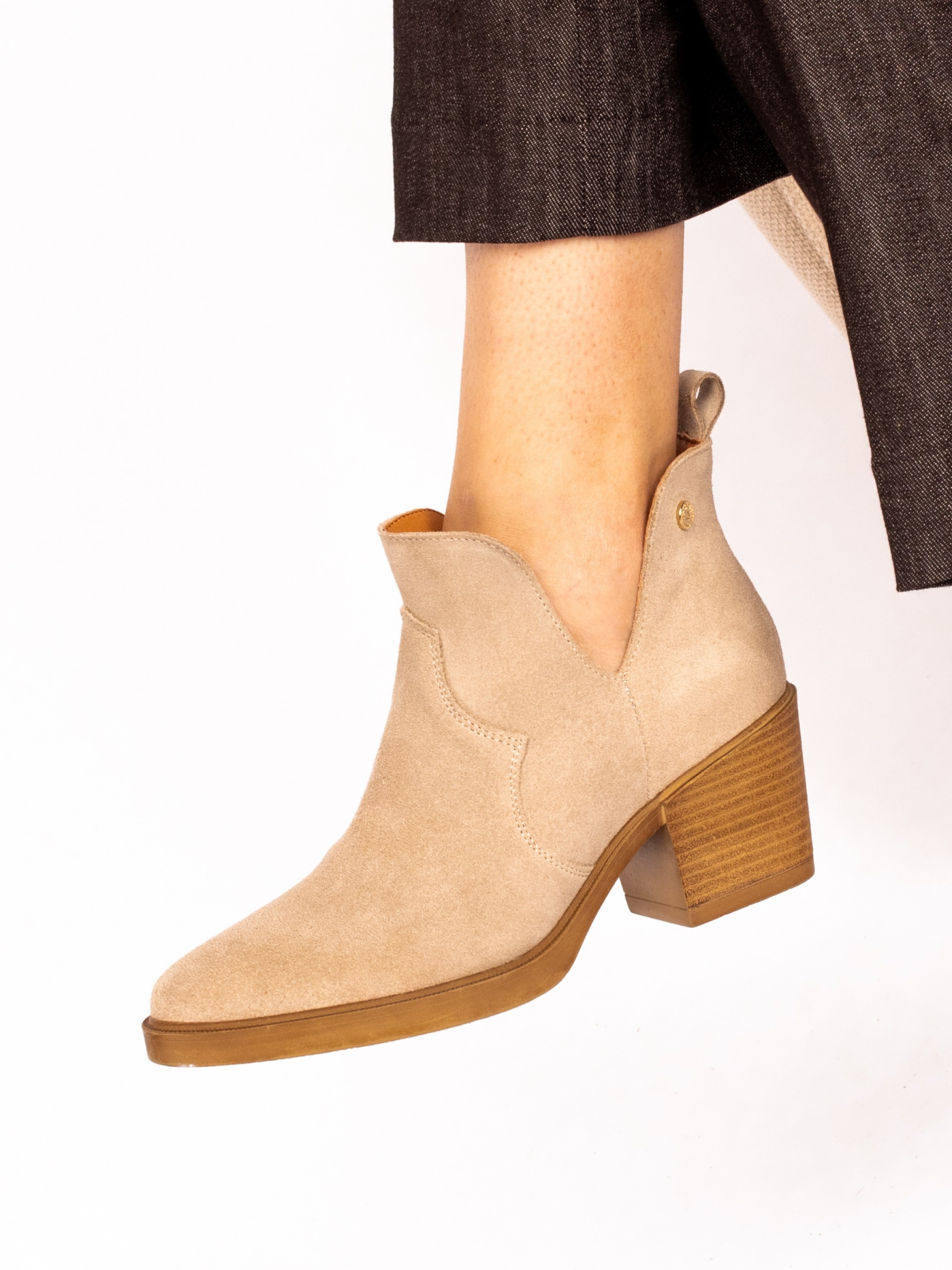 Texan Suede Ankle Boot