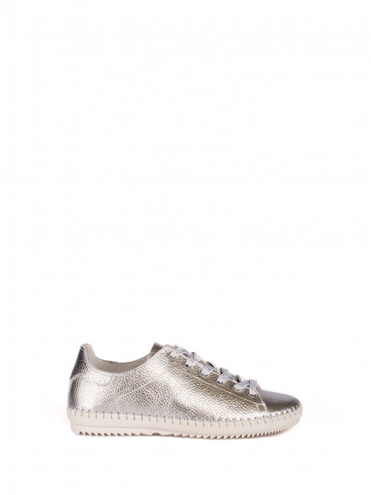 Sports Shoe in
 Laminated
 Leather