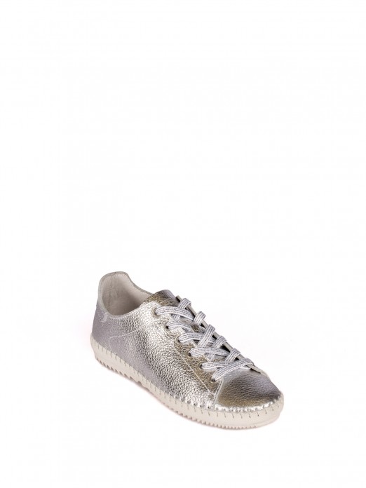 Sports Shoe in
 Laminated
 Leather