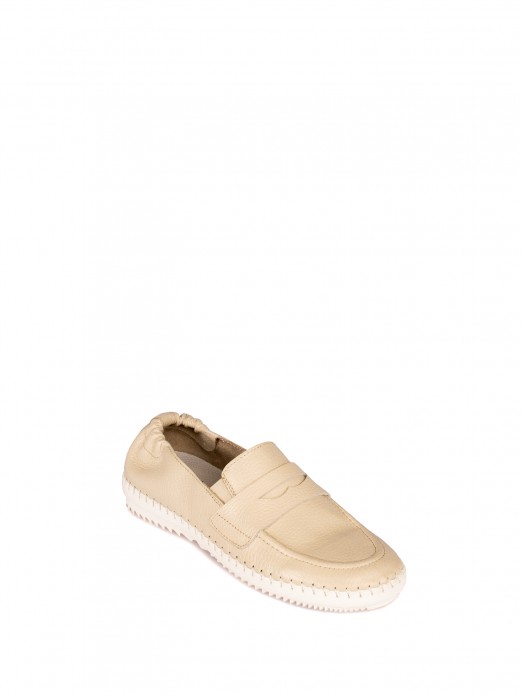 Mocassim Desportivo em Pele