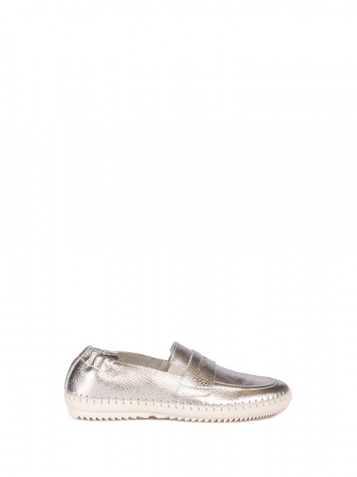 Sport Moccasin in Laminated Leather