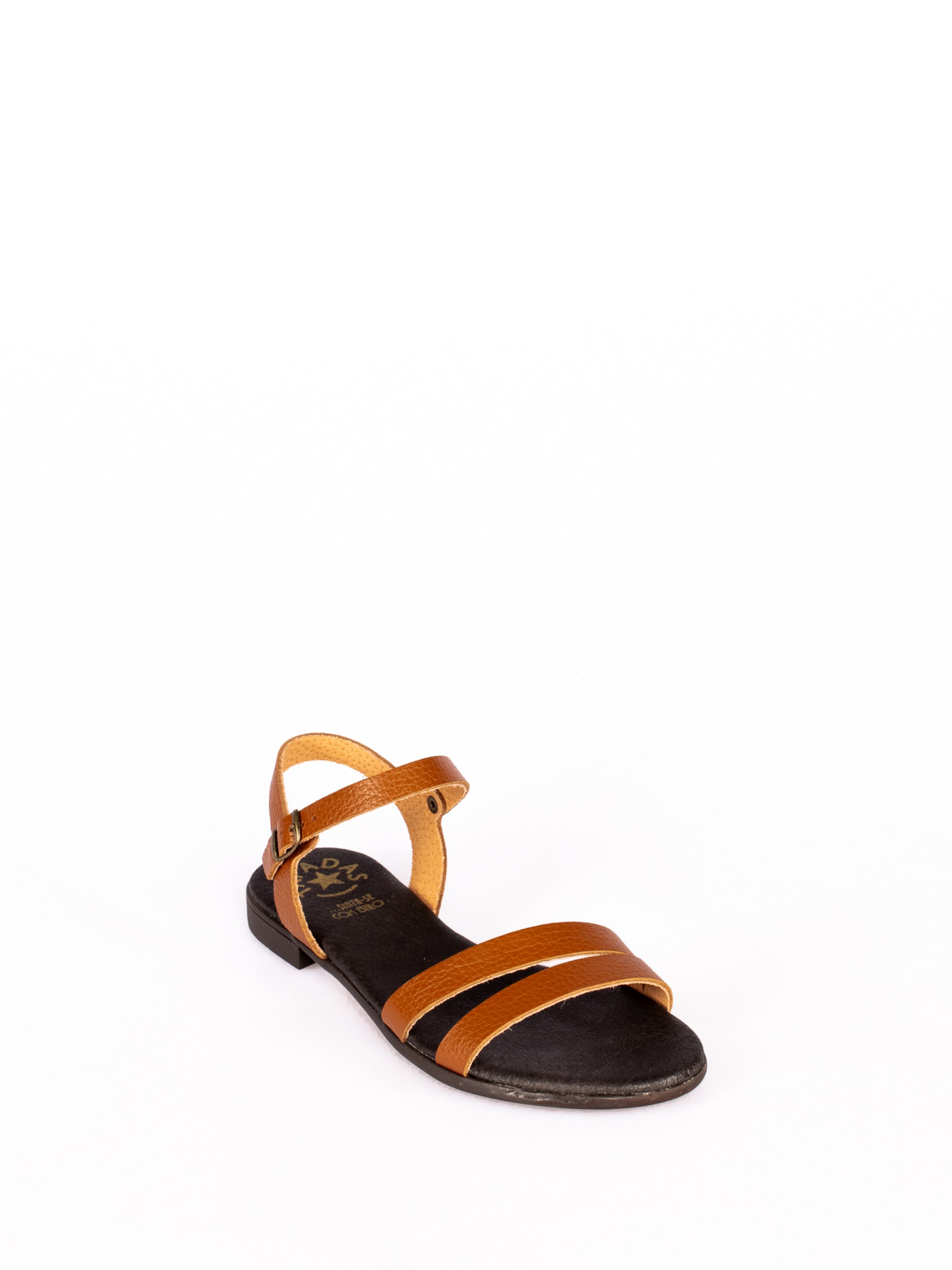 Flat Leather Sandal