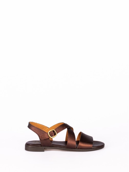 Flat Leather Sandal
