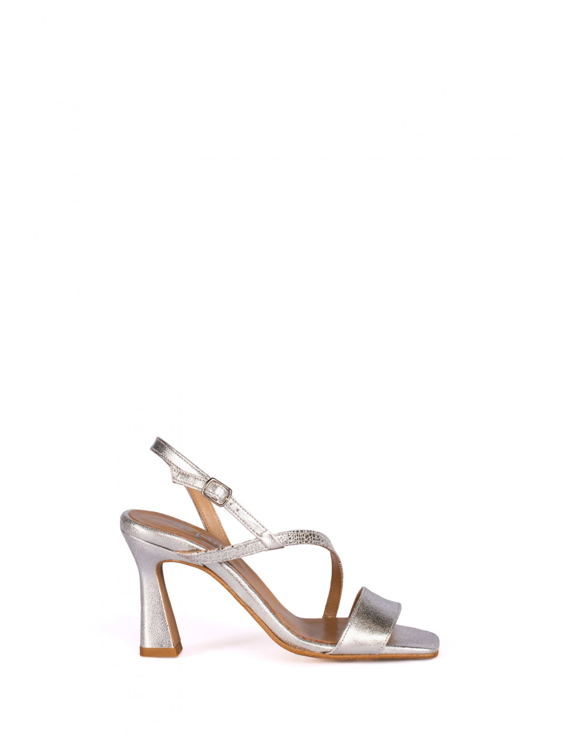 Leather Heel Sandal
