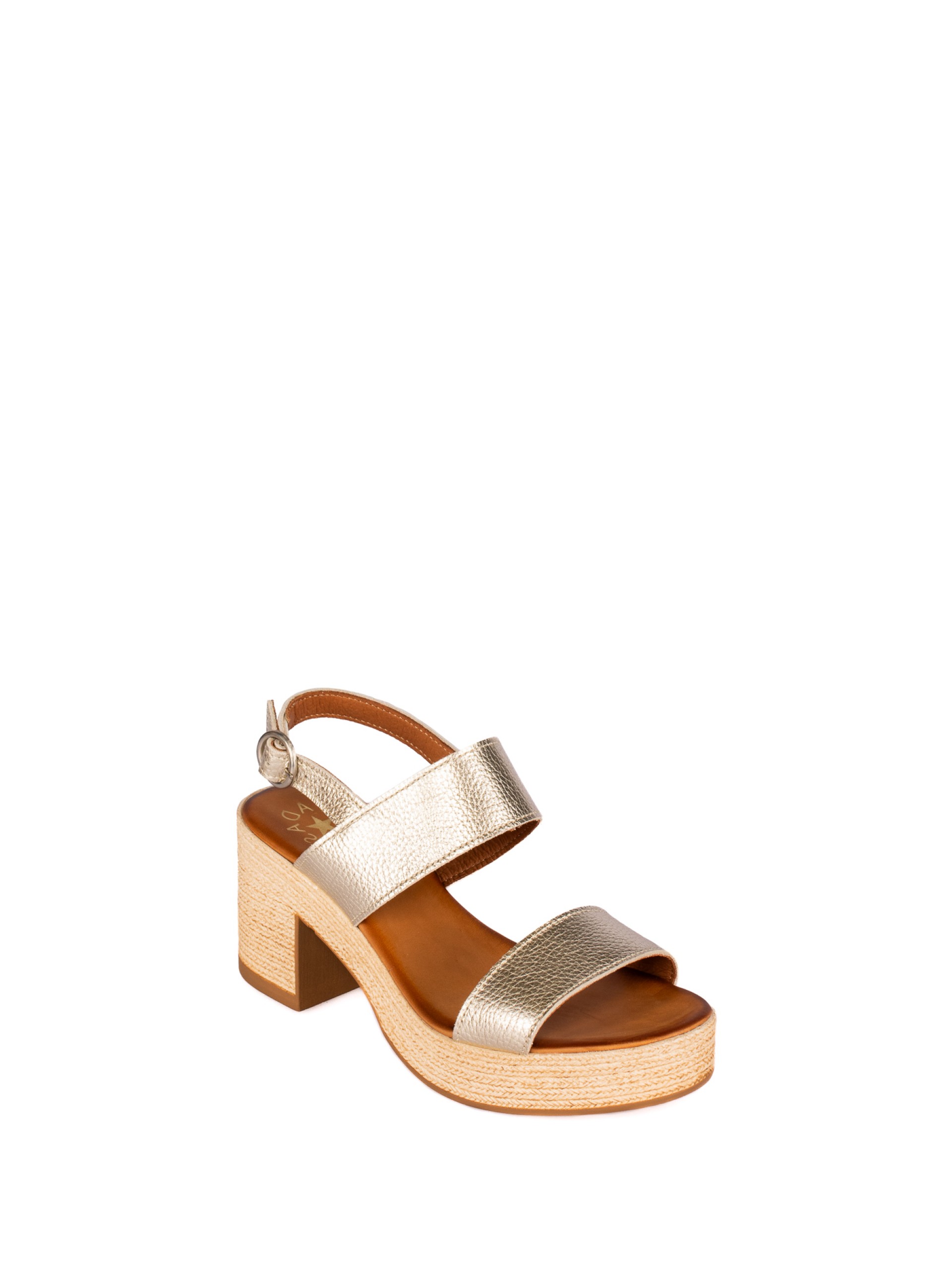 Two Strap Leather Sandal