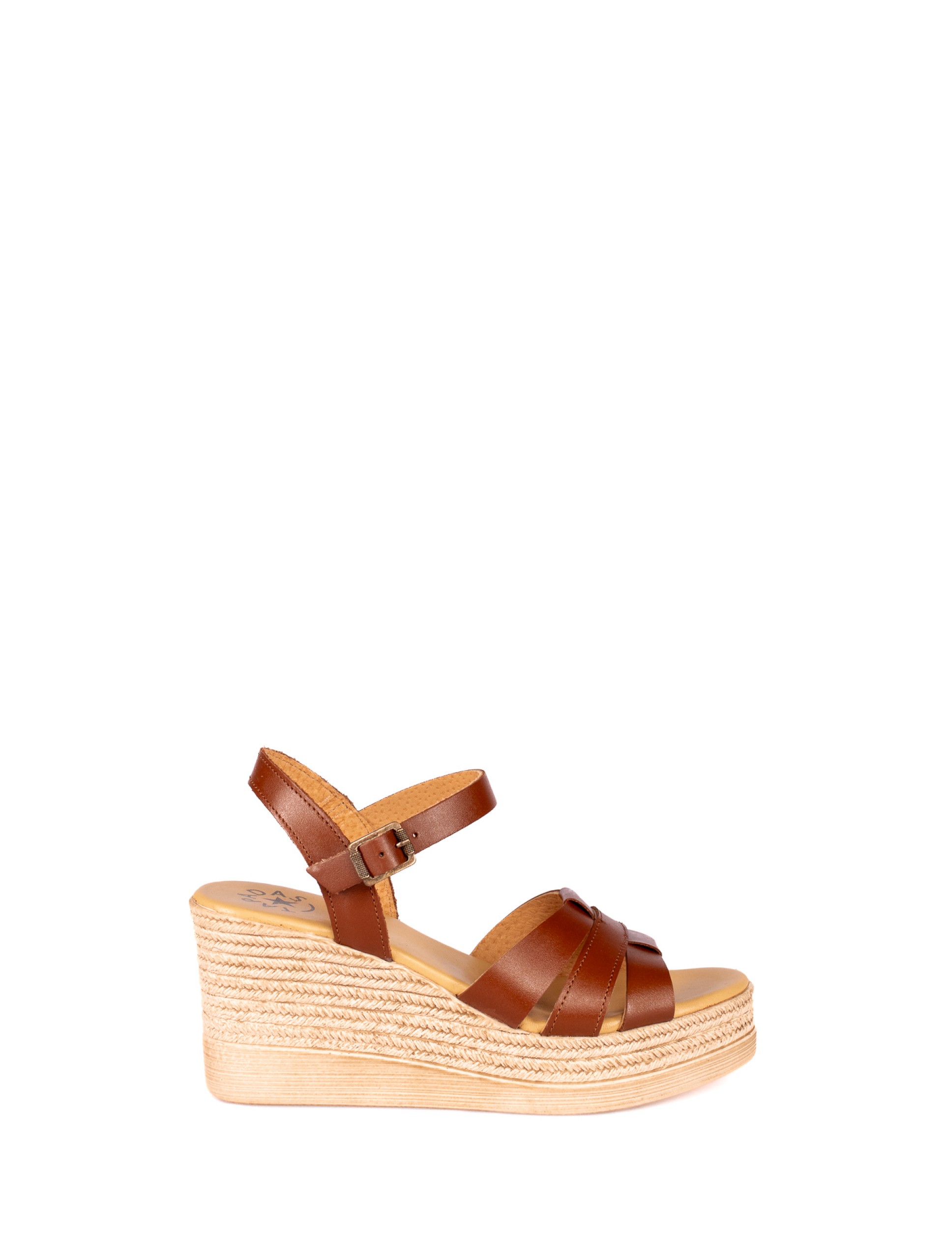 Sandália de Cunha Alta em Pele