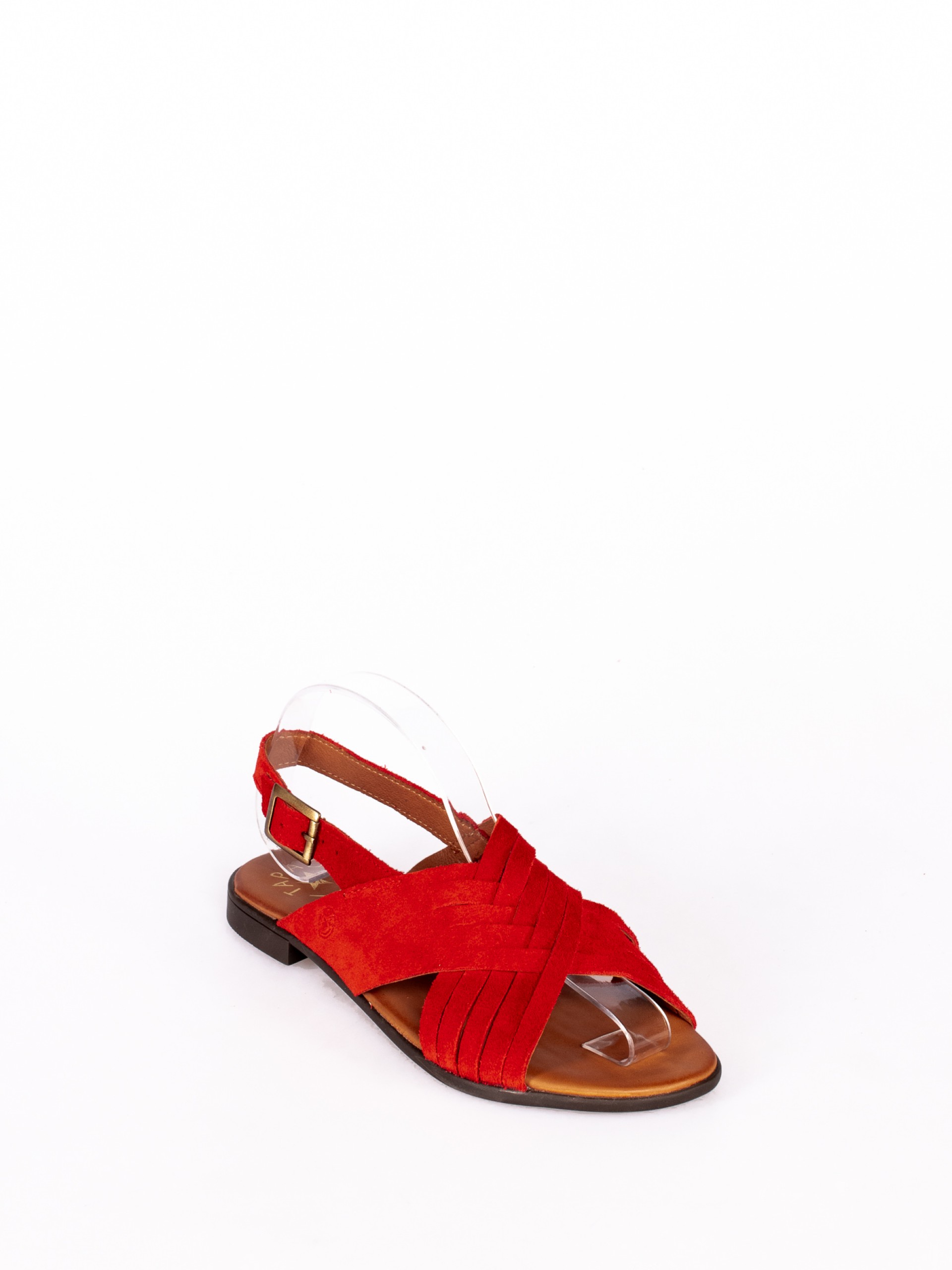 Sandália Rasa de Camurça