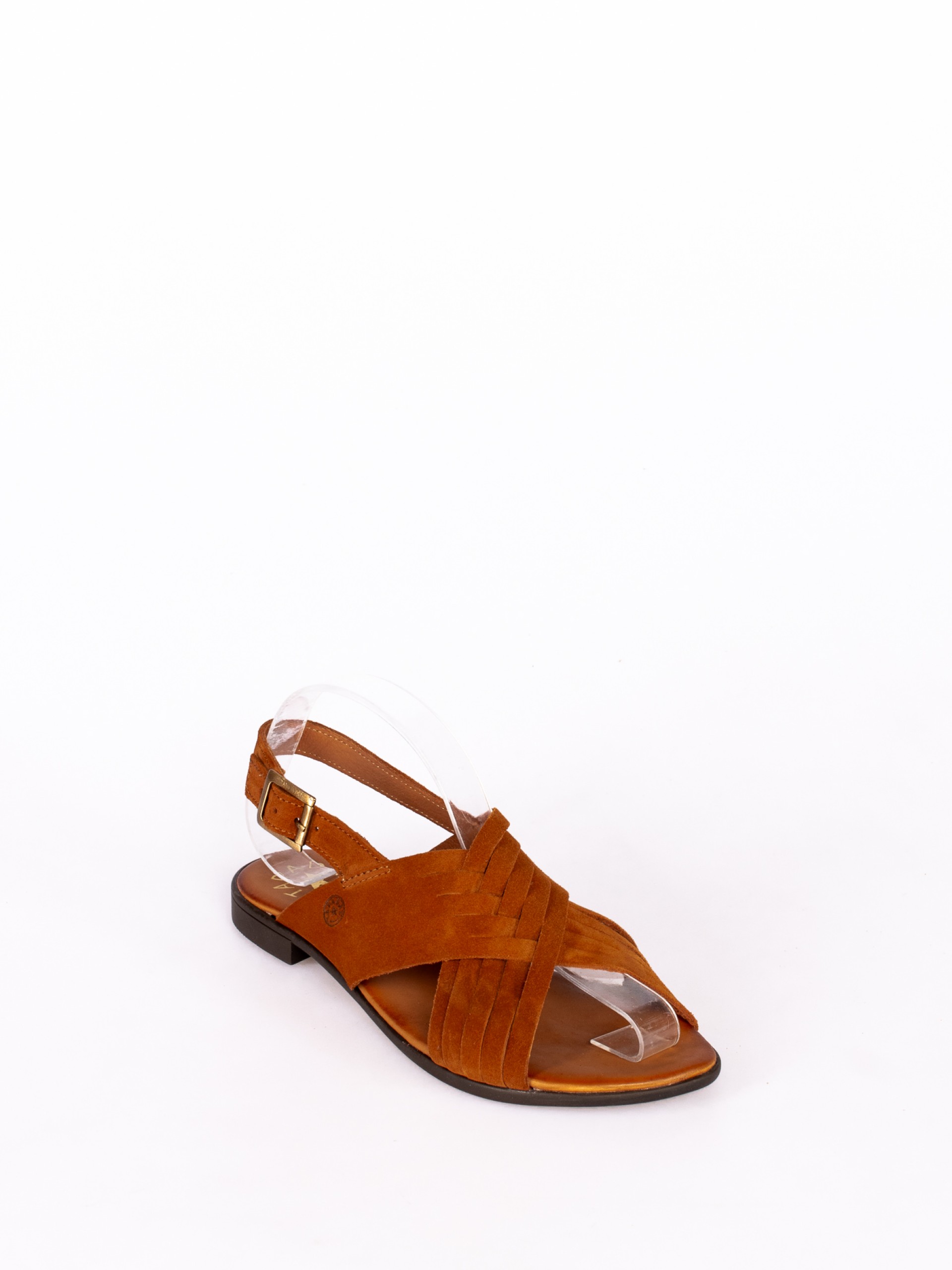 Sandália Rasa de Camurça