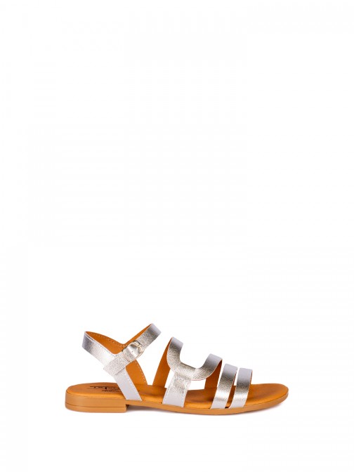 Leather Multi-Strap Sandal