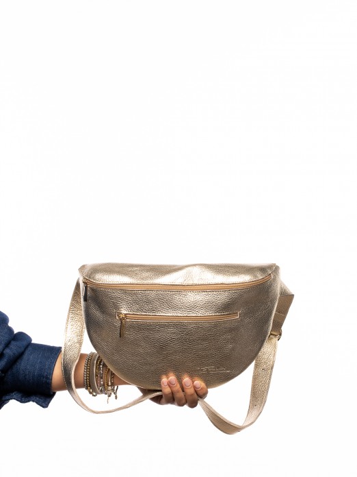 BOLSA TRAAR PELE METALIZADA