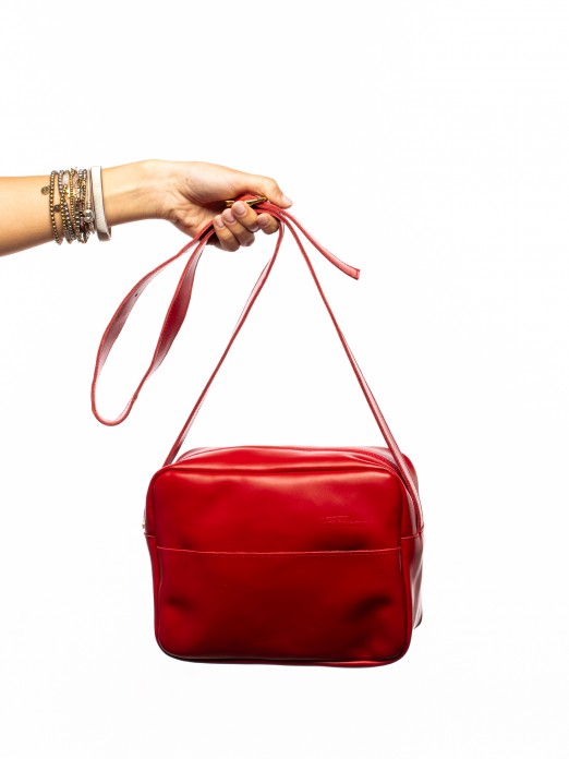 LEATHER CROSSBODY BAG