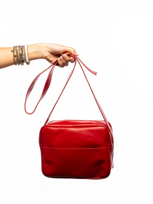LEATHER CROSSBODY BAG