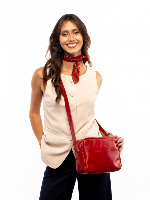 LEATHER CROSSBODY BAG
