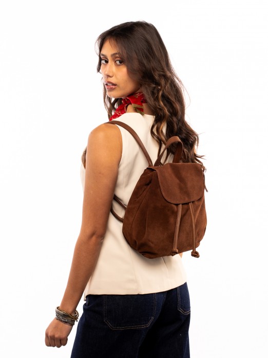 MOCHILA PEQUENA EM CAMURA
