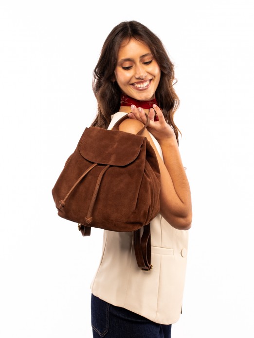 MOCHILA PEQUENA EM CAMURA