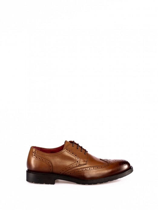 Sapato Oxford em Pele