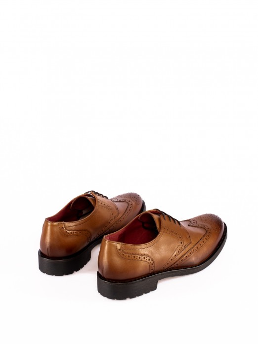 Sapato Oxford em Pele