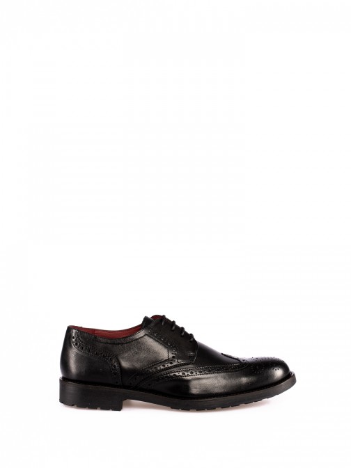 Sapato Oxford em Pele